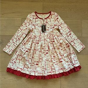 Matilda Jane girls Valentine Dress size 8 NWT